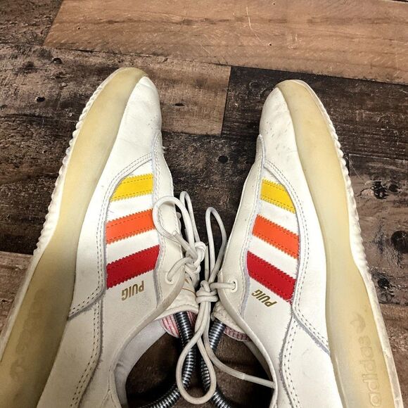 Adidas PUIG mens shoes size 8.5 US cream yellow orange red skate main image 7